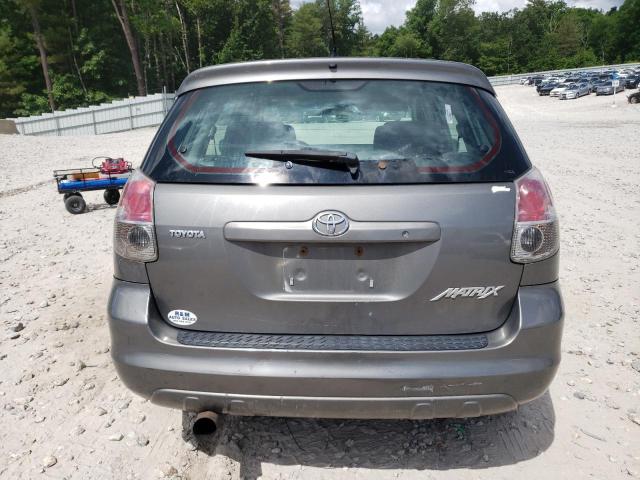 2T1KR32E05C552488 - 2005 TOYOTA COROLLA MA XR GRAY photo 6