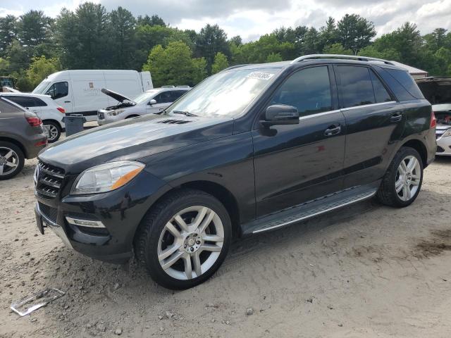4JGDA5HB8FA532435 - 2015 MERCEDES-BENZ ML 350 4MATIC BLACK photo 1