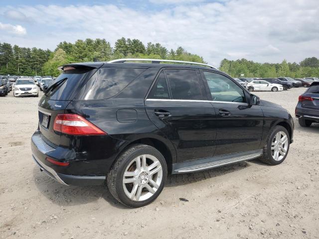 4JGDA5HB8FA532435 - 2015 MERCEDES-BENZ ML 350 4MATIC BLACK photo 3