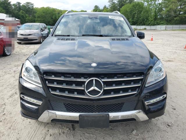4JGDA5HB8FA532435 - 2015 MERCEDES-BENZ ML 350 4MATIC BLACK photo 5