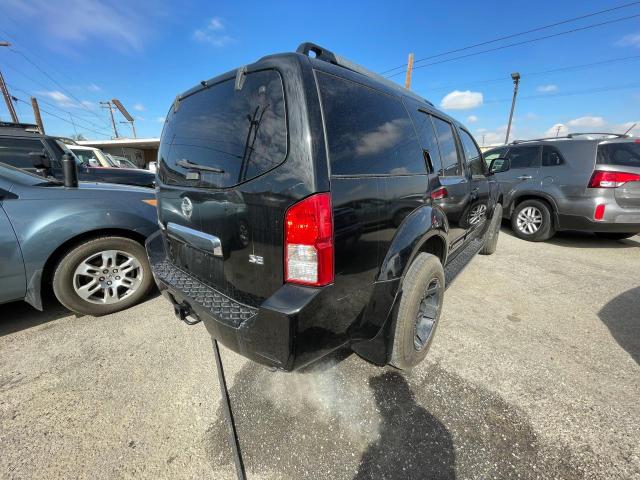 5N1AR18W05C754400 - 2005 NISSAN PATHFINDER LE BLACK photo 4
