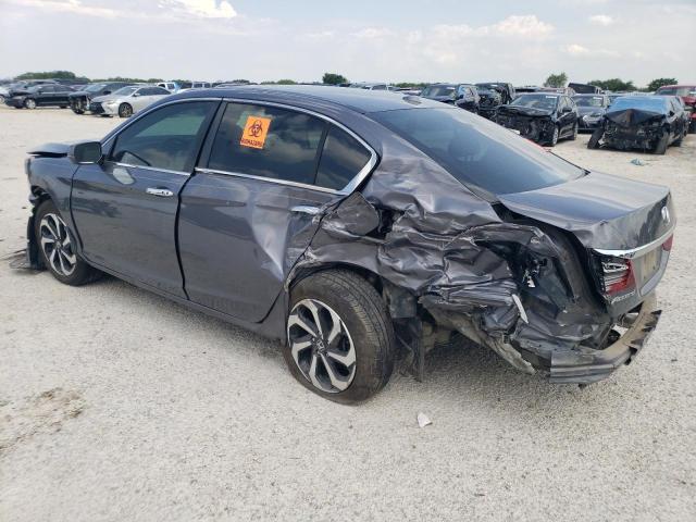 1HGCR2F86GA215741 - 2016 HONDA ACCORD EXL GRAY photo 2