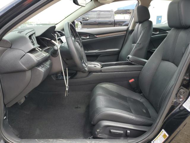 19XFC1F7XLE006895 - 2020 HONDA CIVIC EXL შავი ფოტო 7