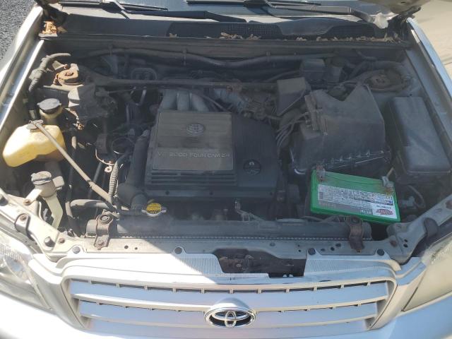 JTEHF21A910017543 - 2001 TOYOTA HIGHLANDER SILVER photo 12