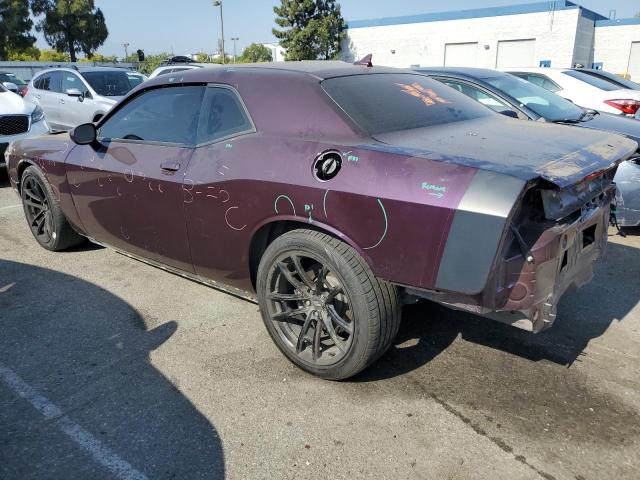 2C3CDZFJ8MH655390 - 2021 DODGE CHALLENGER R/T SCAT PACK PURPLE photo 2