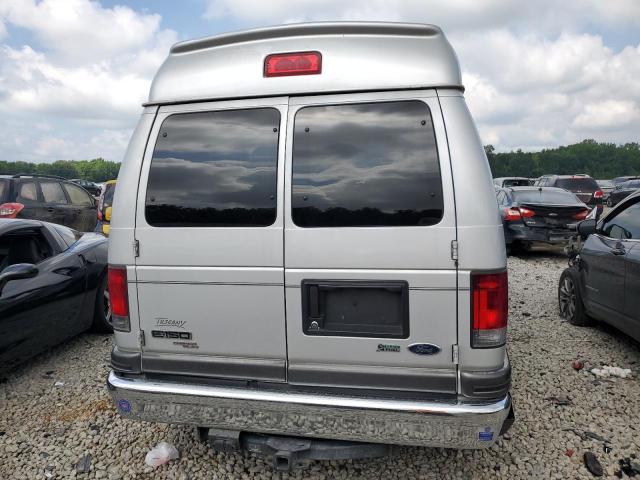 1FTNE1EL1CDA94063 - 2012 FORD ECONOLINE E150 VAN SILVER photo 6