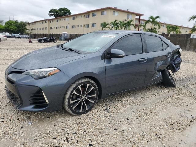 5YFBURHE4HP617923 - 2017 TOYOTA COROLLA L CHARCOAL photo 1