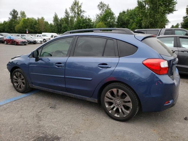 JF1GPAL66DH204587 - 2013 SUBARU IMPREZA SPORT PREMIUM BLUE photo 2