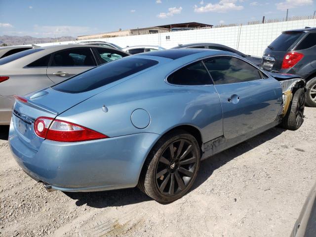 SAJWA43B275B14806 - 2007 JAGUAR XK BLUE photo 3