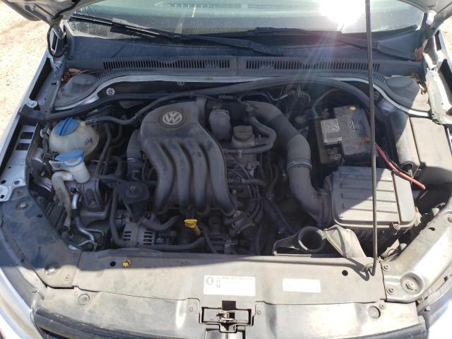 3VW2K7AJ5EM224501 - 2014 VOLKSWAGEN JETTA BASE 银色 照片 11