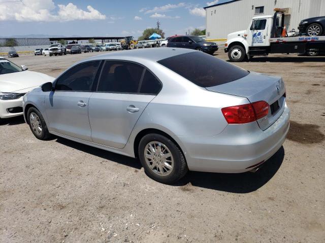 3VW2K7AJ5EM224501 - 2014 VOLKSWAGEN JETTA BASE 银色 照片 2