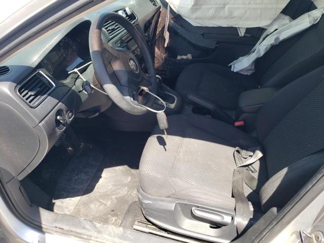 3VW2K7AJ5EM224501 - 2014 VOLKSWAGEN JETTA BASE 银色 照片 7