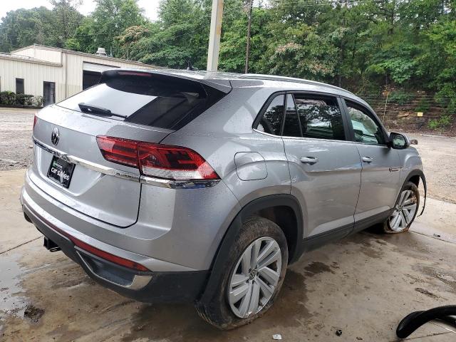 1V2WE2CAXPC214190 - 2023 VOLKSWAGEN ATLAS CROS SE Argent photo 3