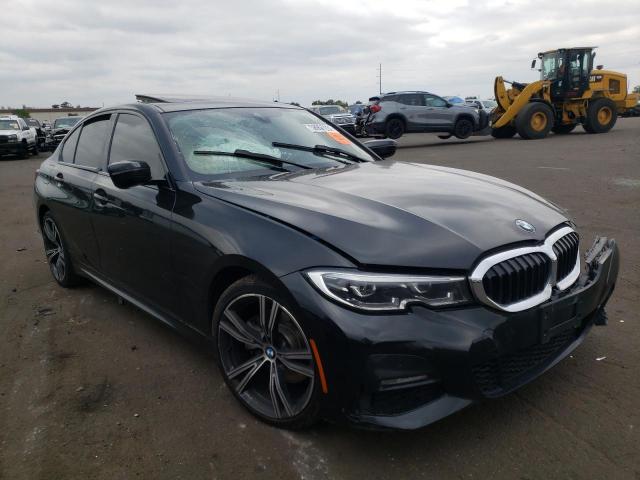 3MW5R7J04L8B31457 - 2020 BMW 330XI BLACK photo 1