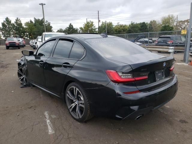 3MW5R7J04L8B31457 - 2020 BMW 330XI BLACK photo 3