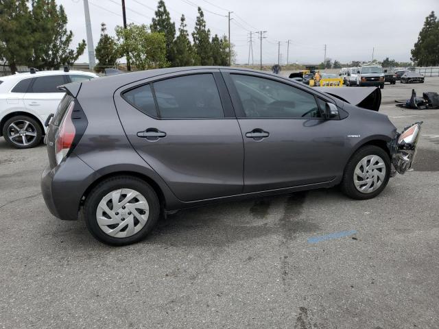 JTDKDTB32G1122112 - 2016 TOYOTA PRIUS C GRAY photo 3