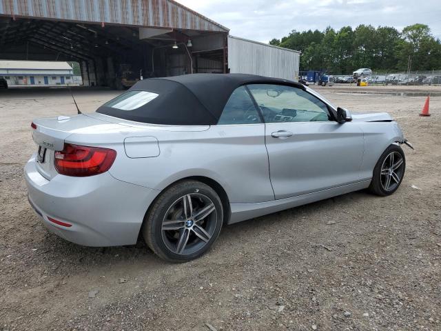 WBA2K9C38HV950664 - 2017 BMW 230I SILVER photo 3