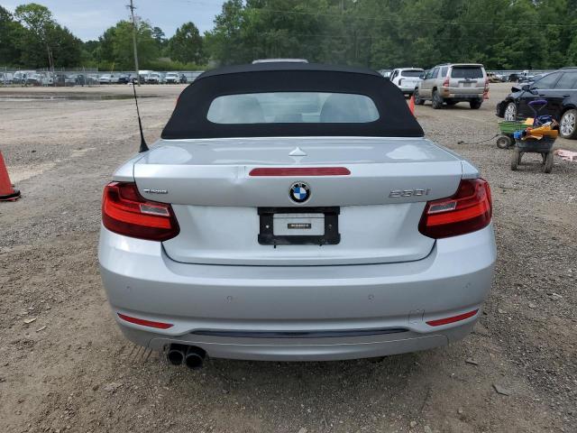 WBA2K9C38HV950664 - 2017 BMW 230I SILVER photo 6