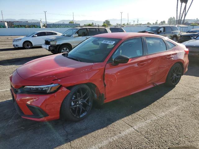 2HGFE2F53PH545921 - 2023 HONDA CIVIC SPORT 红色 照片 1
