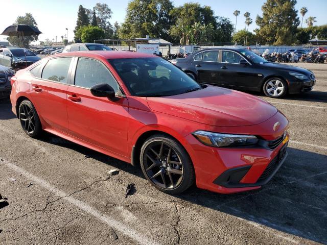 2HGFE2F53PH545921 - 2023 HONDA CIVIC SPORT 红色 照片 4