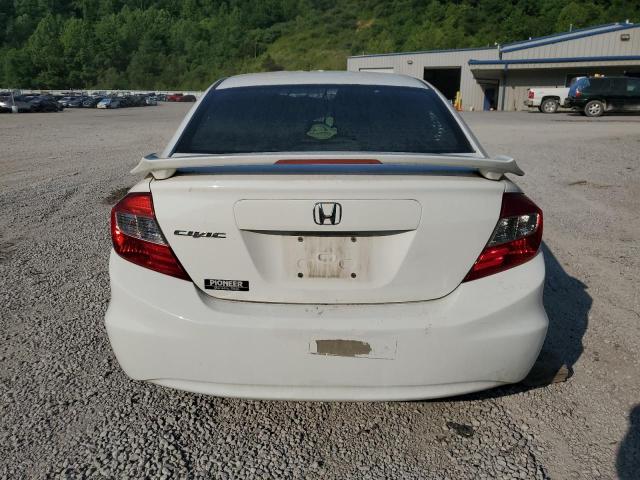 19XFB2F89CE015704 - 2012 HONDA CIVIC EX WHITE photo 6