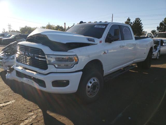 3C63RRHL3KG711493 - 2019 RAM 3500 BIG HORN WHITE photo 2