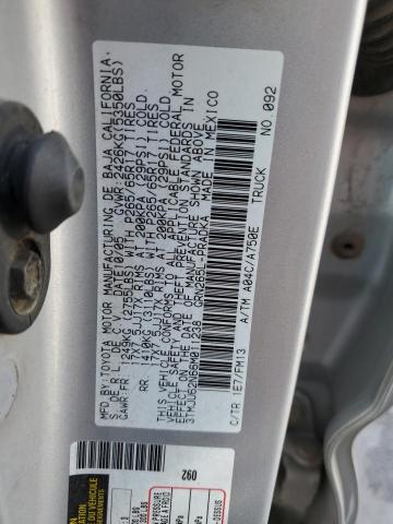 3TMJU62N66M011238 - 2006 TOYOTA TACOMA DOUBLE CAB PRERUNNER SILVER photo 13