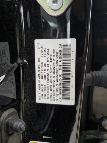 19UUB1F51HA004912 - 2017 ACURA TLX TECH BLACK photo 12