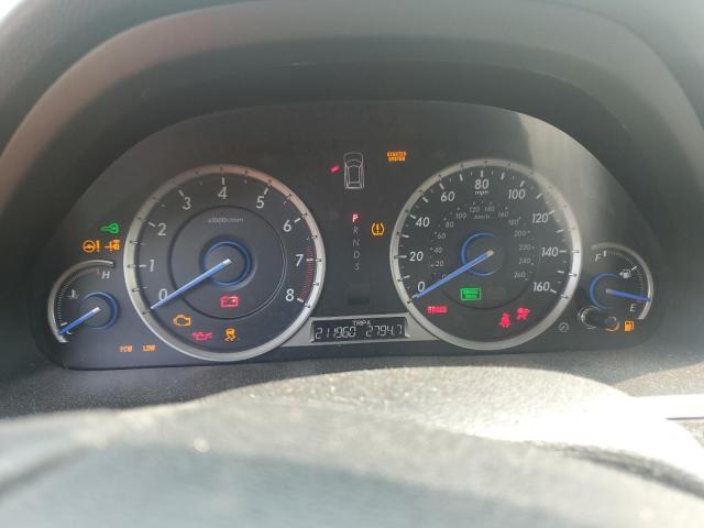 5J6TF2H54EL001661 - 2014 HONDA CROSSTOUR EXL ბურგუნდია ფოტო 9