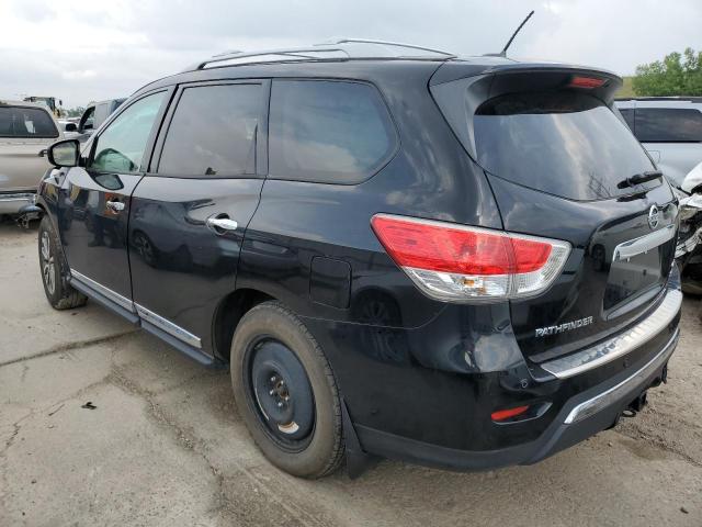 5N1AR2MM3DC673805 - 2013 NISSAN PATHFINDER S BLACK photo 2