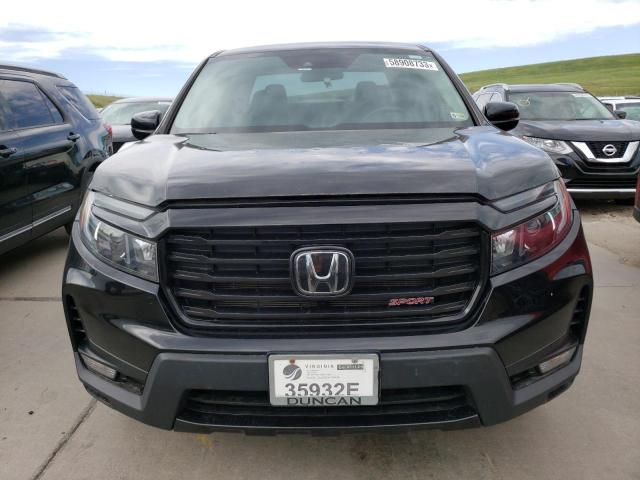 5FPYK3F15MB017406 - 2021 HONDA RIDGELINE SPORT BLACK photo 5