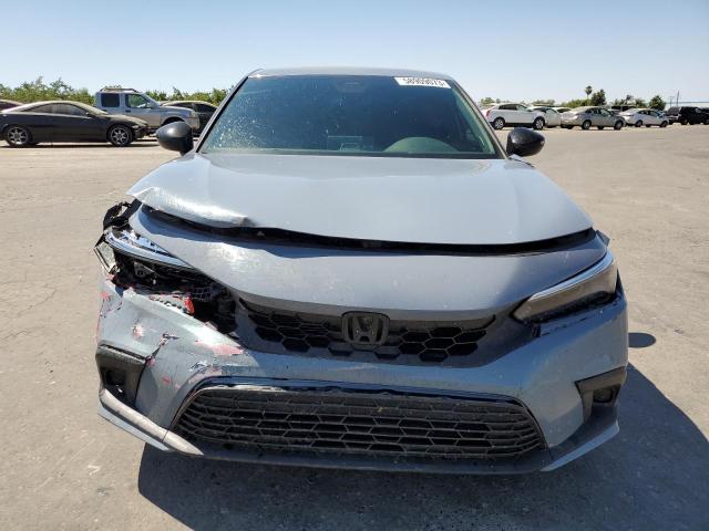 19XFL2G85NE011471 - 2022 HONDA CIVIC SPORT GRAY photo 5