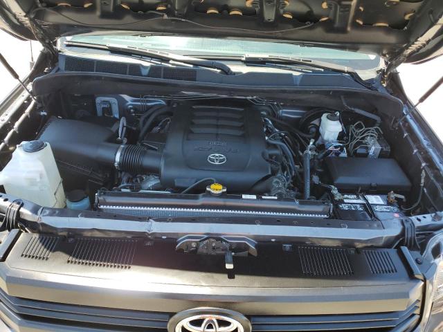 5TFTY5F10EX008522 - 2014 TOYOTA TUNDRA DOUBLE CAB SR/SR5 GRAY photo 10