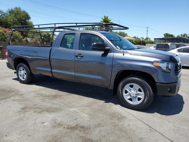 5TFTY5F10EX008522 - 2014 TOYOTA TUNDRA DOUBLE CAB SR/SR5 GRAY photo 4