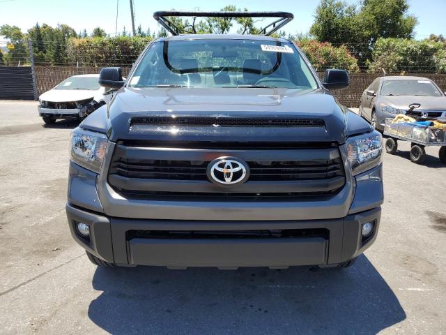 5TFTY5F10EX008522 - 2014 TOYOTA TUNDRA DOUBLE CAB SR/SR5 GRAY photo 5
