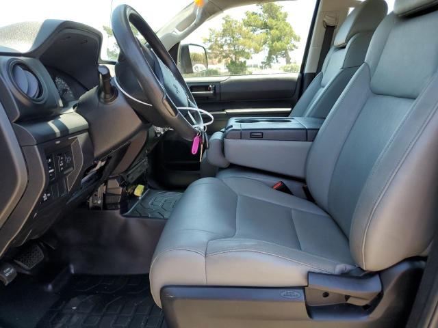 5TFTY5F10EX008522 - 2014 TOYOTA TUNDRA DOUBLE CAB SR/SR5 GRAY photo 7