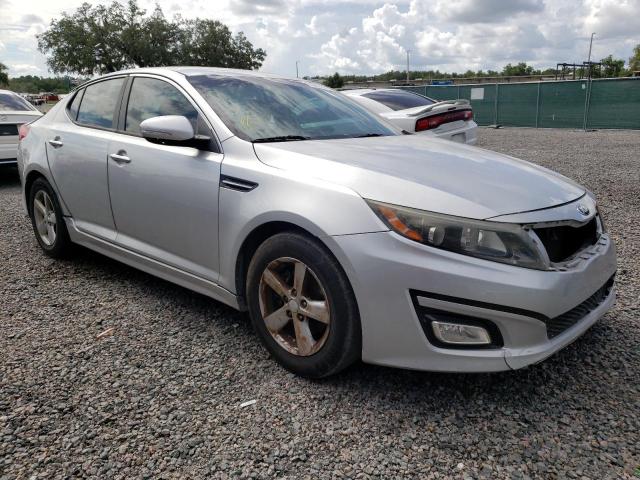 5XXGM4A78FG458754 - 2015 KIA OPTIMA LX SILVER photo 4