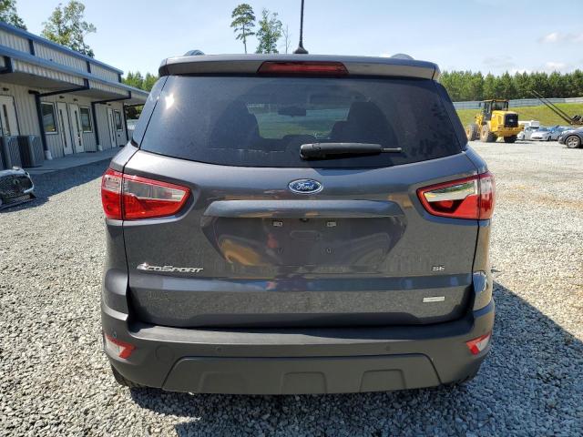 MAJ3S2GE7LC311258 - 2020 FORD ECOSPORT SE GRAY photo 6