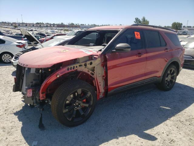 1FM5K8GC3PGB00234 - 2023 FORD EXPLORER ST RED photo 1