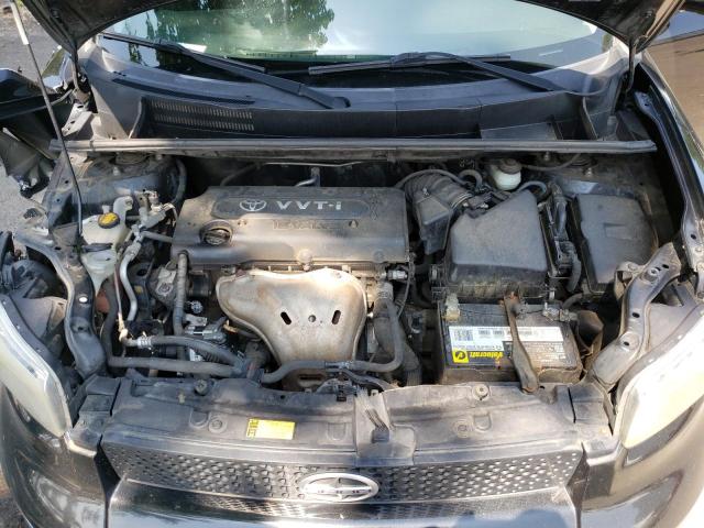 JTLKE50E981039974 - 2008 SCION XB XB BLACK photo 11