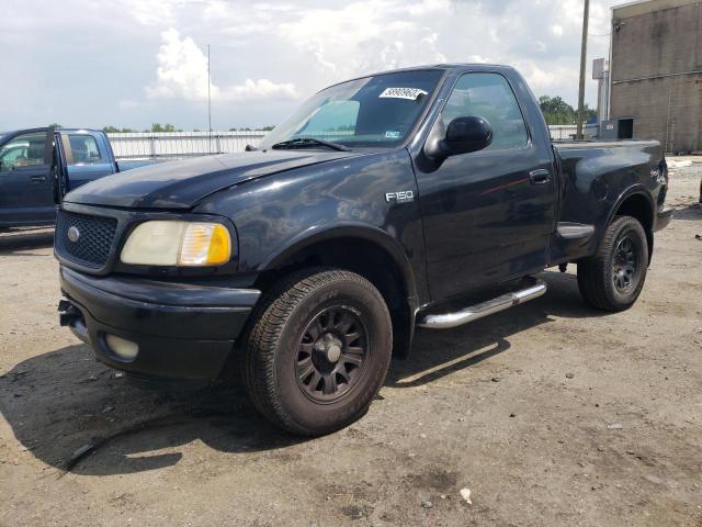 1FTZF08261KA49477 - 2001 FORD F150 BLACK photo 1