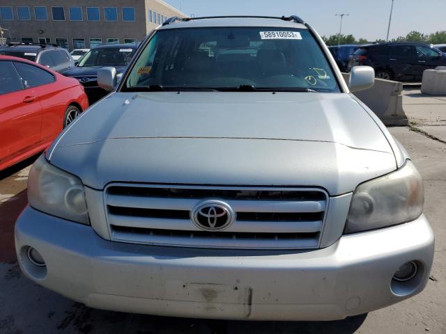 JTEEP21A970227407 - 2007 TOYOTA HIGHLANDER SPORT SILVER photo 5