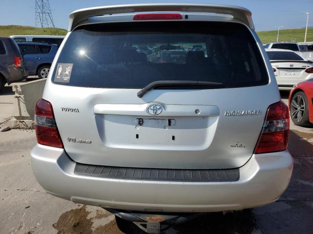 JTEEP21A970227407 - 2007 TOYOTA HIGHLANDER SPORT SILVER photo 6