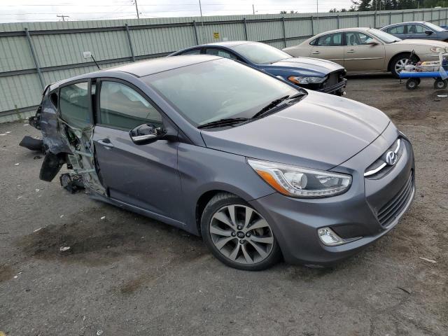 KMHCU5AE5HU345940 - 2017 HYUNDAI ACCENT SPORT GRAY photo 4