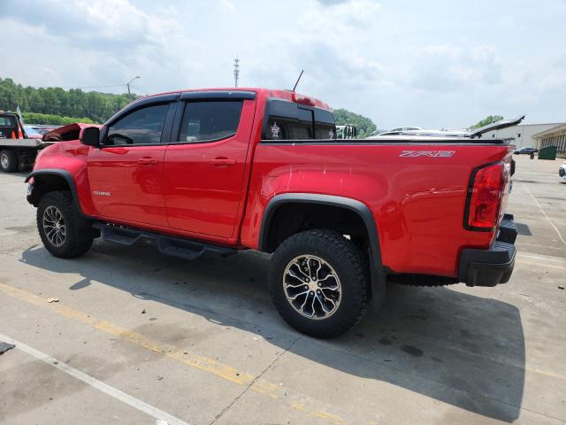 1GCGTEEN0K1227306 - 2019 CHEVROLET COLORADO ZR2 RED photo 2