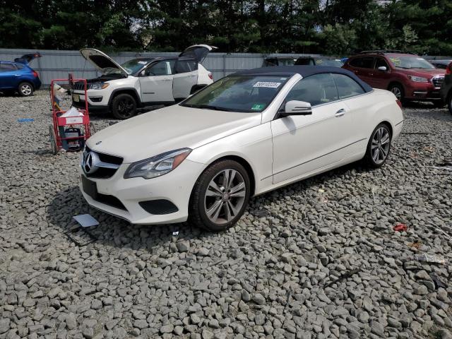 WDDKK5KF2EF249735 - 2014 MERCEDES-BENZ E 350 WHITE photo 1