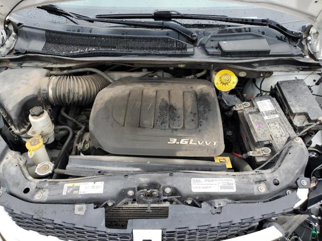 2C4RDGEG7GR318711 - 2016 DODGE GRAND CARA R/T WHITE photo 11