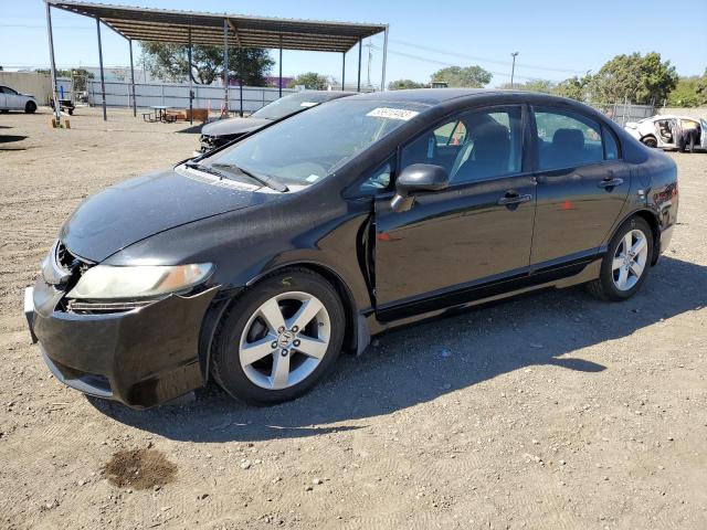 2HGFA16609H316565 - 2009 HONDA CIVIC LX-S 黑色 照片 1