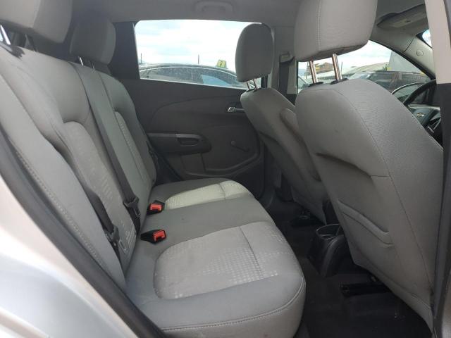 1G1JB6SH8C4172576 - 2012 CHEVROLET SONIC LS Gümüş foto 10