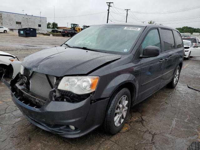 2D4RN7DG2BR697630 - 2011 DODGE GRAND CARA R/T CHARCOAL photo 1